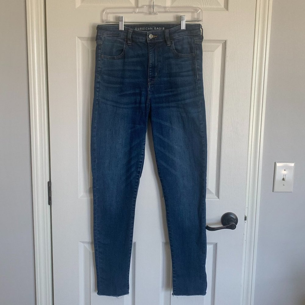 American Eagle AE Super Hi-Rise Jegging Crop - Women's 10 R